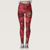 Chique Anemoon Accent Actieve Yoga Leggings (Voorkant)
