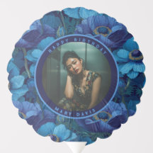 Chique Anemoon Foto Ballon Voor Verjaardags Sfeer