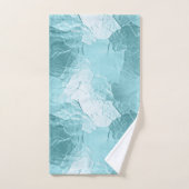 Chique Aqua Mint Blauw Glam Bad Handdoek (Handdoek)
