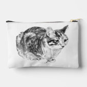 Chique arcering, tabby reis-muse etui (Achterkant)