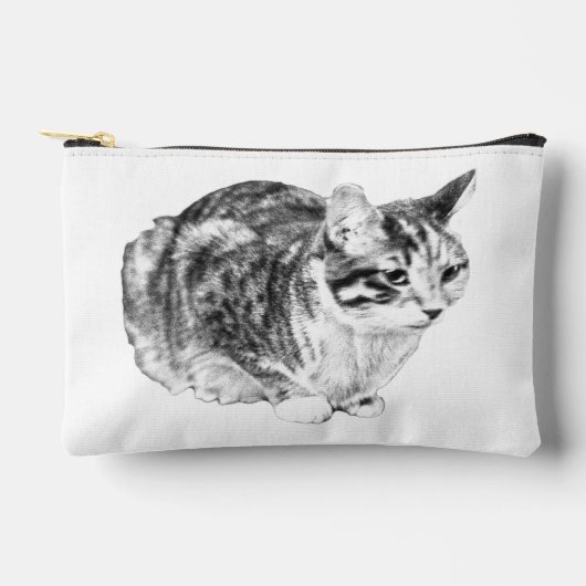 Chique arcering, tabby reis-muse etui (Voorkant)