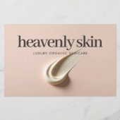 Chique Beauty Huidverzorging Spa Boutique Roze Flyer (Voorkant)