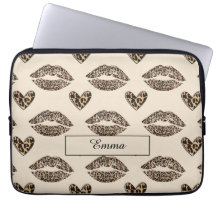 Chique beige en zwart luipaardprint