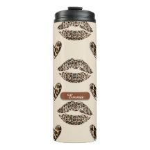 Chique beige en zwart luipaardprint