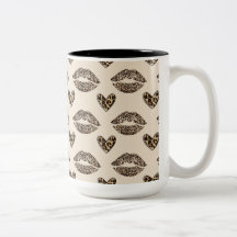 Chique beige en zwart luipaardprint