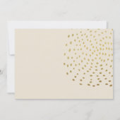 Chique Beige Hair Stylist Graduation Party Retro Kaart (Achterkant)