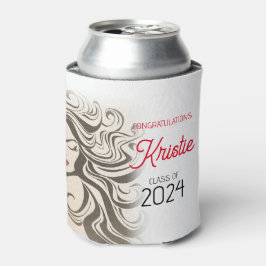 Chique Beige Kapsalon Diploma-uitreiking Feest Ret Blikjeskoeler