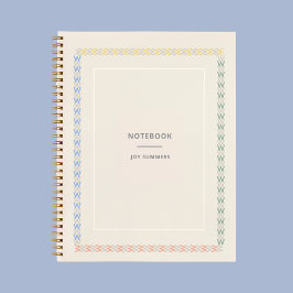 Chique Beige Zand Notitieboek Planner Aanpassen