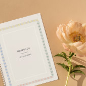 Chique Beige Zand Notitieboek Planner Aanpassen