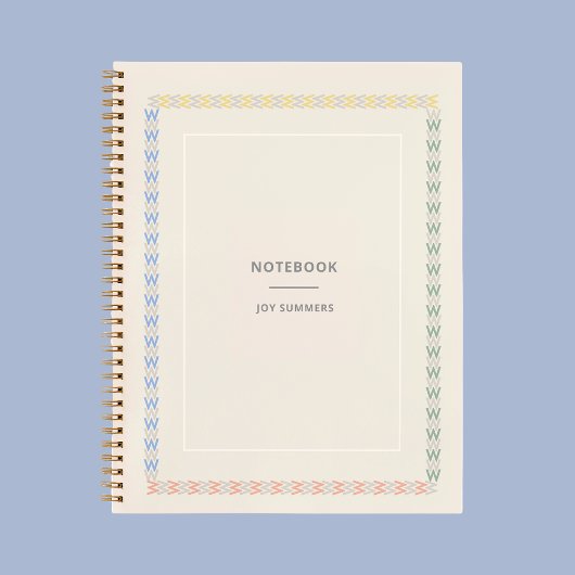 Chique Beige Zand Notitieboek Planner Aanpassen