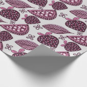 Chique Berry & Fruitig Patroon Cadeaupapier (Hoek)