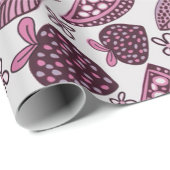 Chique Berry & Fruitig Patroon Cadeaupapier (Rol Hoek)