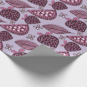 Chique Berry & Fruitig Patroon Cadeaupapier (Hoek)
