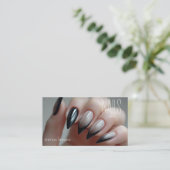 Chique Bewitched Nail Art Manicurist Loyaliteit Visitekaartje (Staand voorkant)