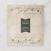 Chique Bibliotheek Hoofdstuk Trouwplaats Kaarten Plaatskaartje (Buitenkant ongevouwen)