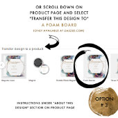 Chique Bienvenue hemelse bruiloft teken Poster