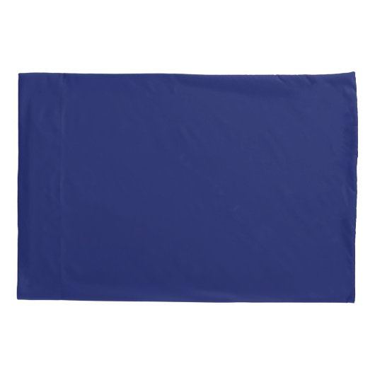 chique blauw  kussensloop (Achterkant)