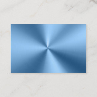 Chique Blauw metallic modern visitekaartje