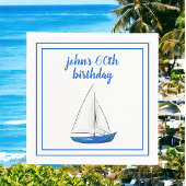 Chique Blauw Scheeps Cocktailparty in Nautilus-the Servet