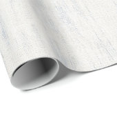 Chique Blauwe Crème Verjaardag Cadeaupapier (Rol Hoek)