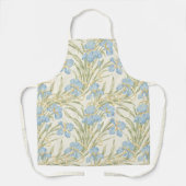 Chique  Blauwe Iris Schort (Voorkant)