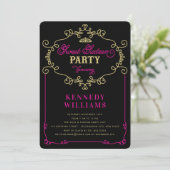  chique bloeien lief 16 verjaardagsfeestje kaart (Staand voorkant)