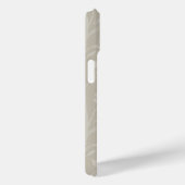 Chique bloem neutraal beige botanisch Case-Mate iPhone case (Achterkant / Rechts)