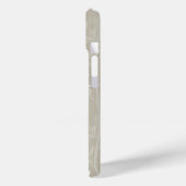 Chique bloem neutraal beige botanisch Case-Mate iPhone case (Achterkant / Links)
