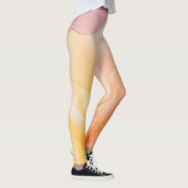 Chique Bloem Waterverf Leggings (Rechts)