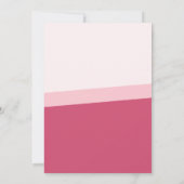 Chique Bloemen en Vlinder Bruids Douche Uitnodigin Kaart (Achterkant)