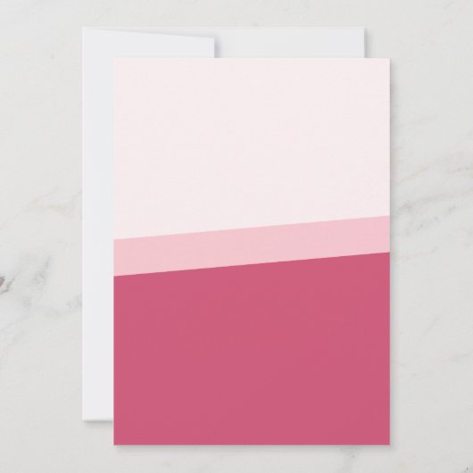 Chique Bloemen en Vlinder Bruids Douche Uitnodigin Kaart (Achterkant)