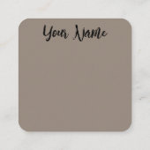 Chique bloemen | esthetisch | Boho | Visitekaartje (Achterkant)