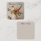 Chique bloemen | esthetisch | Boho | Visitekaartje (Voorkant / Achterkant)