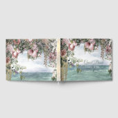 Chique bloemen oceaan gastenboek (Volledig)