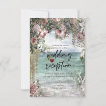 Chique Bloemen Oceaan Receptie