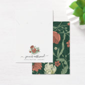 Chique  Bloemen Oorbel Ketting Display Kaarten Visitekaartje (Bureau)