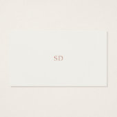 Chique bloemenbruiloft Details Behuizing Kaart (Achterkant)