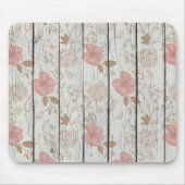 Chique bloemenhout muismat (Voorkant)