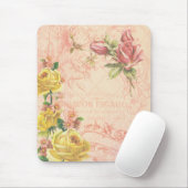 Chique  Bloemenmousepad Muismat (Met muis)