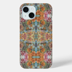  chique bloementuin Waterverf schilderij iPhone 15 Case