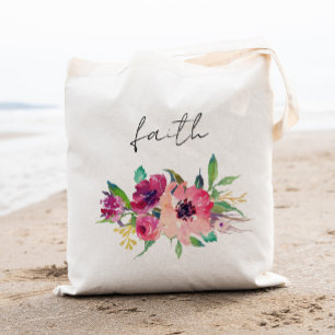 Chique Bloemige Bruidsmeisje Persoonlijk-4 Tote Bag