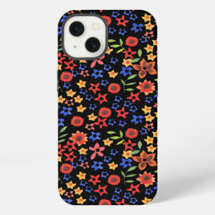 Chique bloemige miniprint aangepaste iPhone 6 Xtre 13 Hoesje