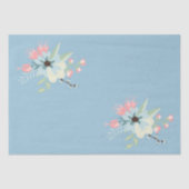 Chique bloemmotief tissuepapier (Voorkant)