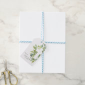 Chique Bloemstuk Kruis Bladeren Eerste Heilige Com Cadeaulabel (Met Touw)