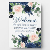 Chique Blooms | Romantische Bloemen buiten de stad Fotoplaat (voorkant)