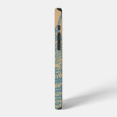 Chique Blue Bee Monogram iPhone Hoesje (Linkerkant)