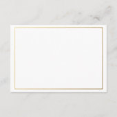 Chique Blush Dusty Roze Bloemen Bruiloft Receptie Informatiekaartje (Achterkant)