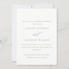Chique Blush Paisley Typografie Elk Jubeljaar Kaart