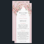 Chique blush peonies pampas boho arch boho program programmakaart<br><div class="desc">In de wereld van de mode kent creativiteit geen grenzen. Het ontwerpen van unieke en opvallende T-shirts voor meisjes is een trend geworden die zich blijft ontwikkelen. Een bijzonder ontwerp dat steeds populairder is geworden, is de groovy waterverf kabouter met eitjes. Dit grillige en kleurrijke ontwerp voegt een vleugje plezier...</div>