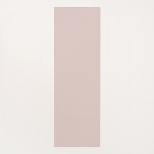 Chique Blush Roze Monogram Oversized Initialen Yogamat (Achterkant)